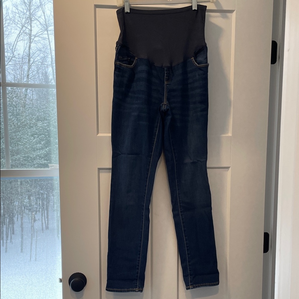 Old Navy Dark Blue Maternity Jeggings